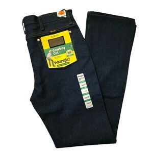 Vintage Deadstock Wranglers 34X34 936 Slim Fit Rigid Mexico Cowboy Western Rodeo